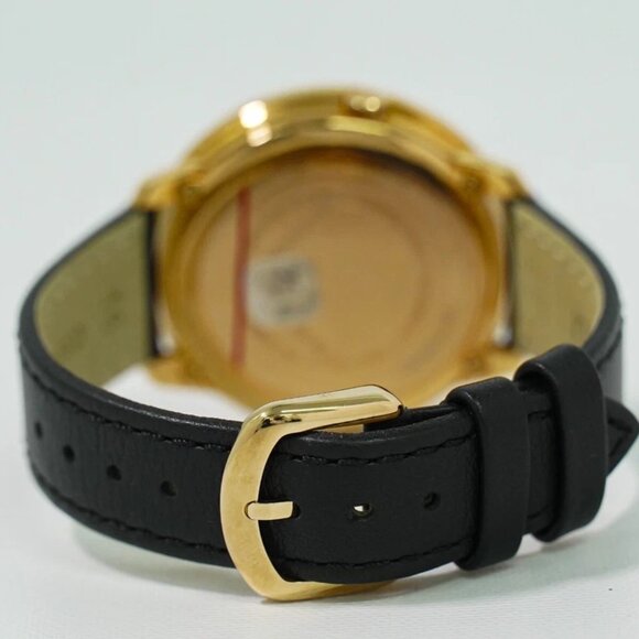 FENDI Runaway 71000M Gold Plated Leather Quartz Watch - Picture 13 of 16